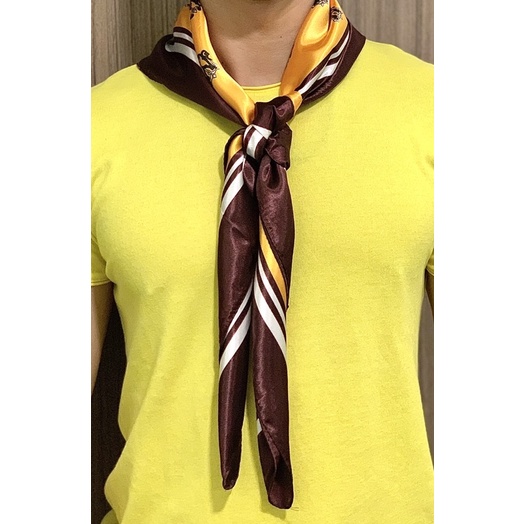 Import BKK Bangkok Scarf Syal Leher / Kain Selendang Sutra/ Premium Twilly Bag Korea/ Tali Kain Tas 