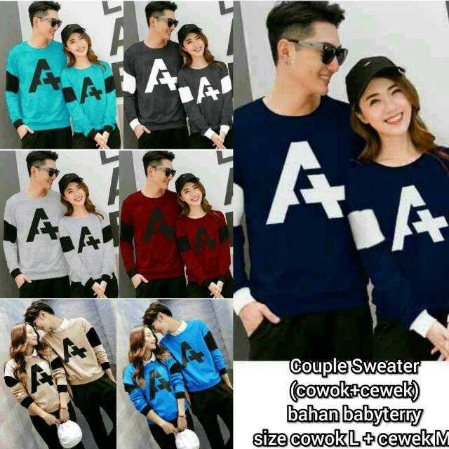 couple sweater pasangan AA Ningrat Collection