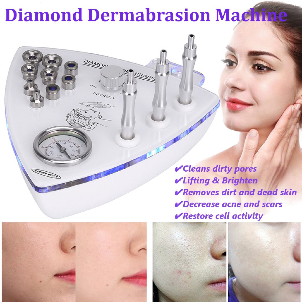 ALAT DERMABRASI DERMABRASION MACHINE DIAMOND PEELING MIKRODERMABRASI MICRODERMABRASION