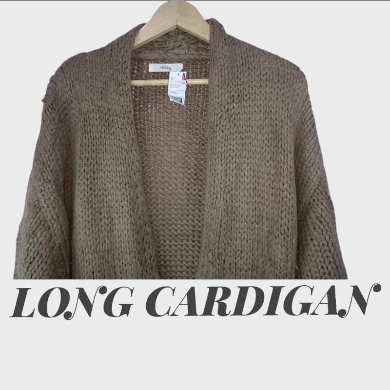 LONG CARDIGAN/OUTER KNITE/OUTFIT KNITE/KOREA STYLE