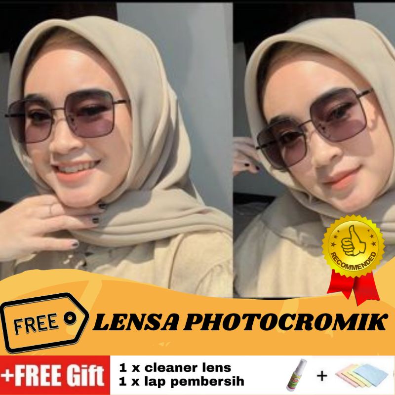 FRAME KACAMATA TYPE 7335 + LENSA PHOTOCROMIK