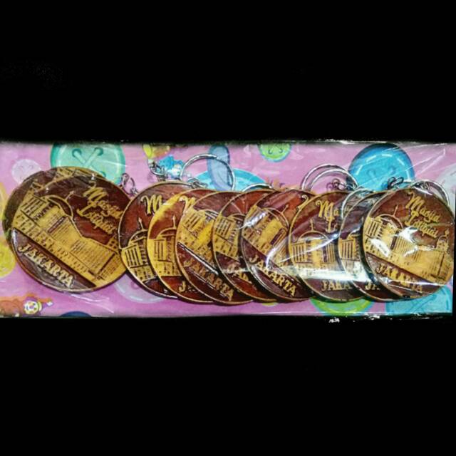 Gantungan Kunci Fiber Istiqlal