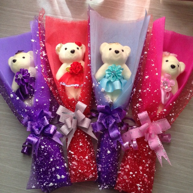 

Buket boneka ulangtahun / kado ulangtahun murah bagus