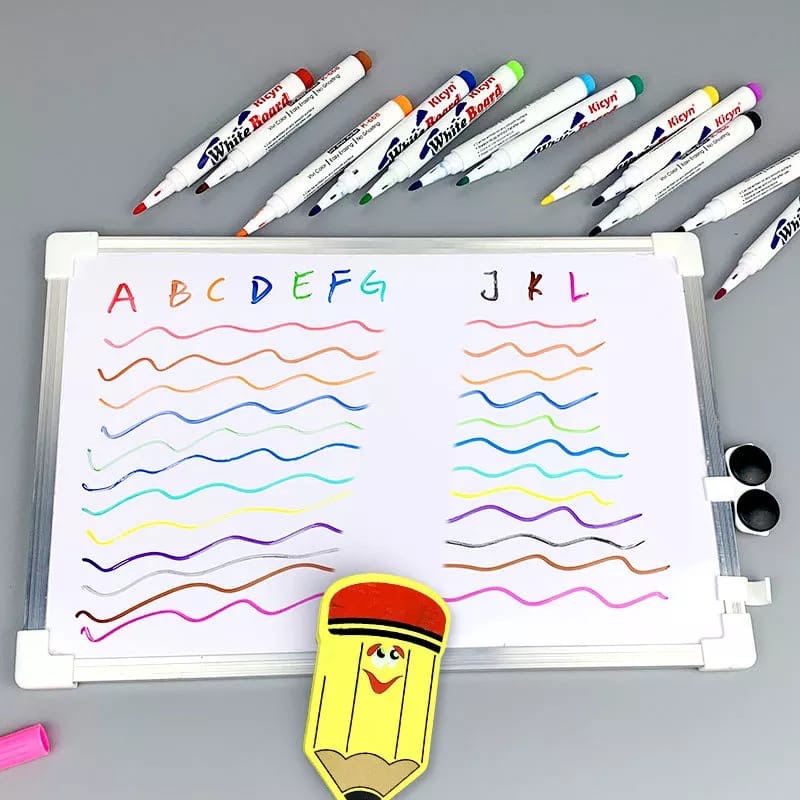 1234OS Spidol Apung 12 Spidol Ajaib Spidol Whiteboard Floating Markers Mainan Edukasi Anak Spidol Papan Tulis Spidol Ajaib Ngapung Air Floating Marker