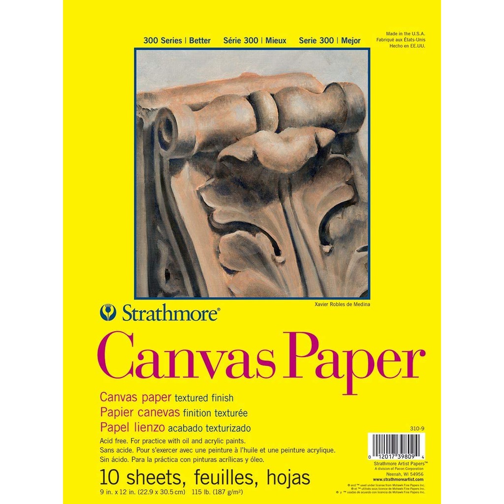 Strathmore - Canvas Paper Pad 300 series