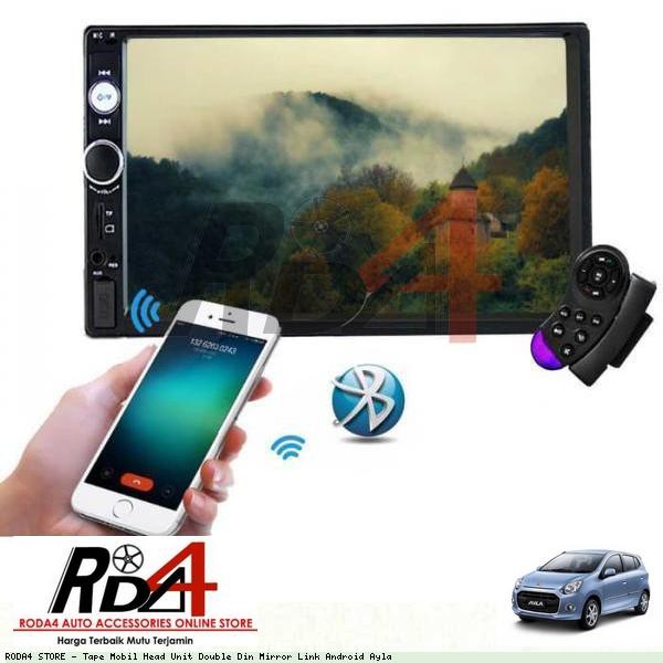 Tape Mobil Head Unit Double Din Mirror Link Android Ayla