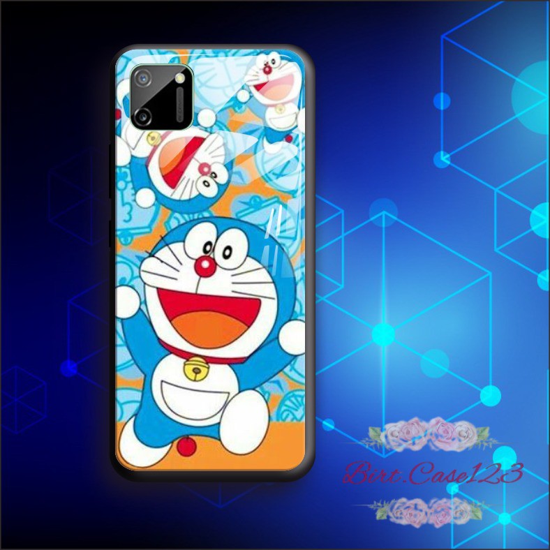 BC Case gambar DORAEMON back case glass oppo a3s a31 a7 f9 a5s a71 a83 f1s f5 f7 a91 a92 a5 a9 2020