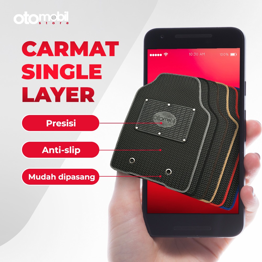 Karpet Mobil All New Veloz Edition Otomobil Store Single Layer Premium-7