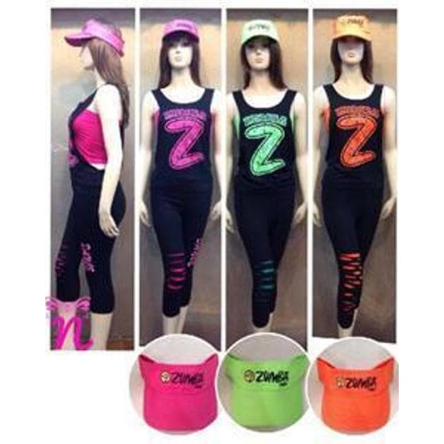 Topi ZUMBA Warna/Topi Senam/Topi Olahraga/Topi Gym Fitness Aerobic