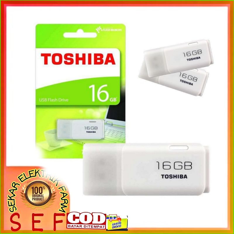 FLASHDISK 16GB / 16 gb Toshiba flashdisk Memory backup