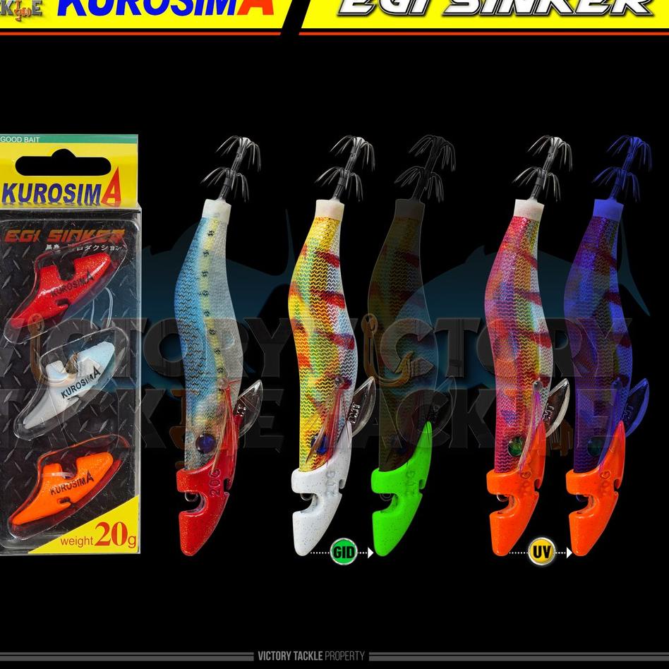 ♛ KUROSIMA EGI SINKER PEMBERAT EGI ♩
