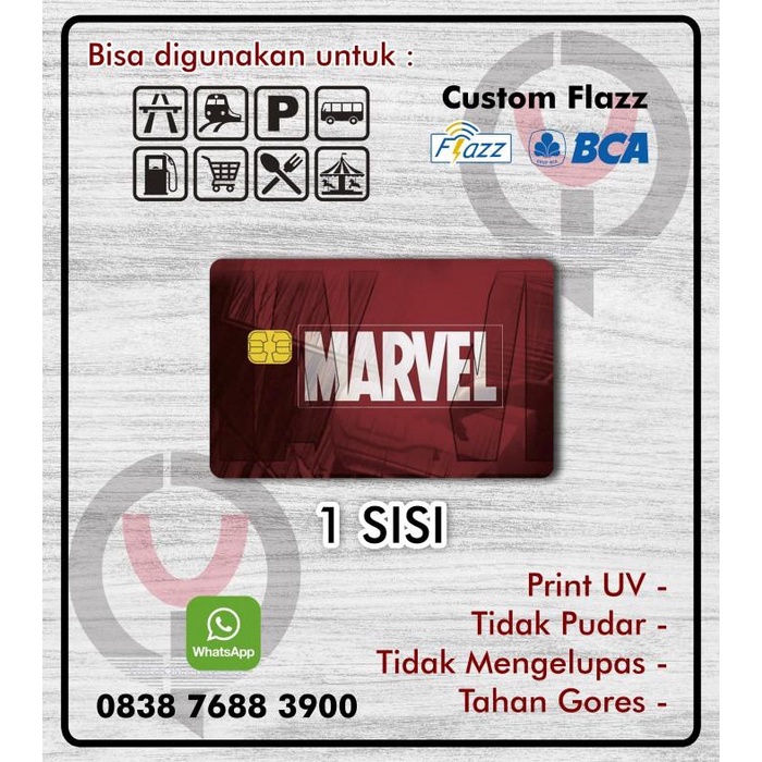 

Document Organizer Termurah!!! Custom Kartu Flazz Bca 1 Sisi, Flazz Gen 2