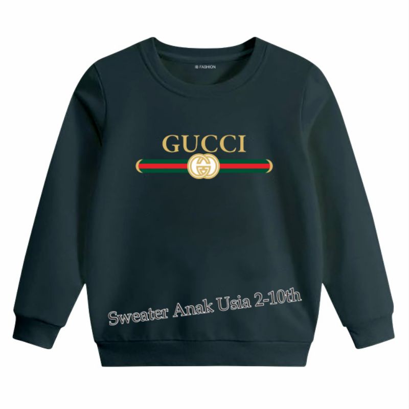 ((IB))SWEATER ANAK2 UNISEX/GU3CI DIGITAL SABLON