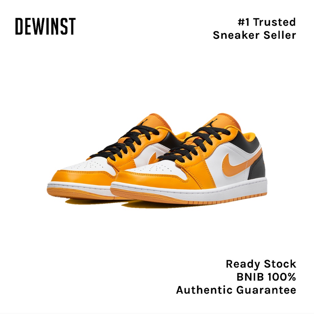 AIR JORDAN 1 LOW “University Gold White”