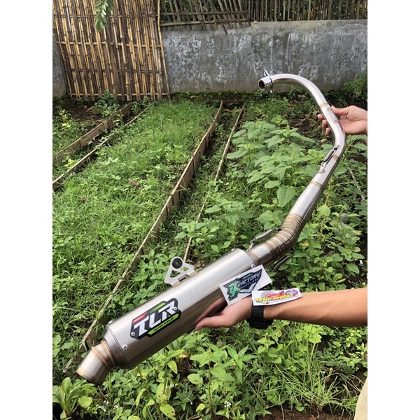 knalpot cb gl mp tiger by TLR muffler original type bulat