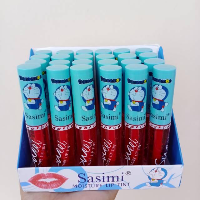 (ECER) LIPTIN SASIMI DORAEMON || LIPTIN SASIMI PEKO || LIPTIN BT21 || LIPTIN SASIMI MURAH