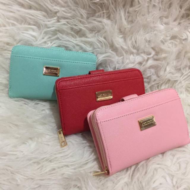 BRENDA WALLET JIMS HONEY - Dompet Panjang Wanita Medium Lipat Kecil Mini Import JH Ori Murah
