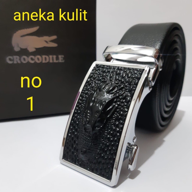 gesper kulit cowok import tali ada resleting d dalam y bs untuk selip uang ato simcart