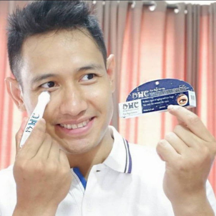 DHC Eyebag Serum Roll On - Menghilangkan kerutan Kantong Mata / Serum Mata Panda Eye Bag BPOM