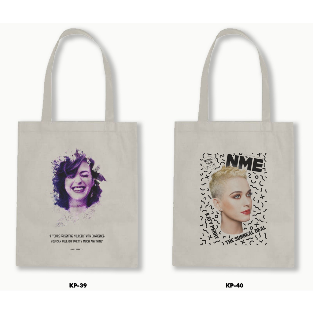 TOTE BAG BLACU - KATY PERRY 03