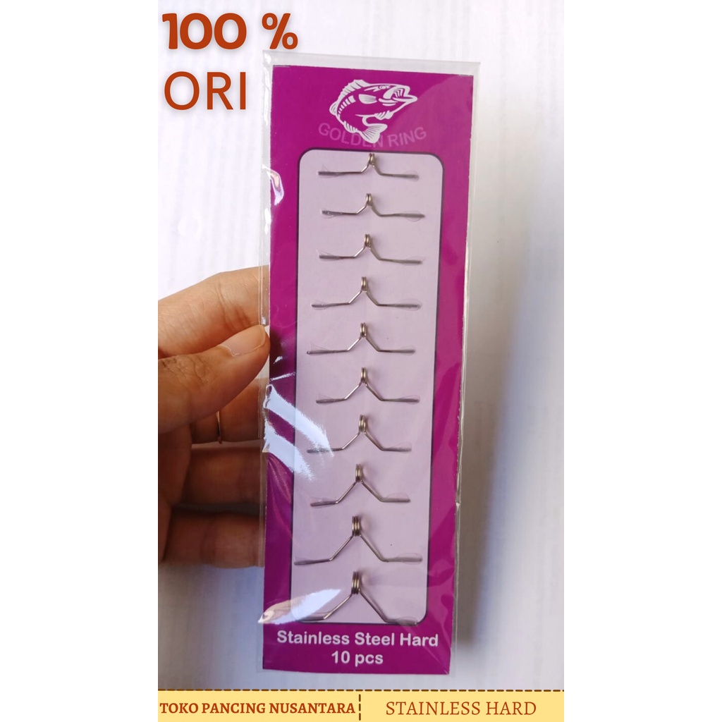 STAINLESS HARD 10 KOLONG  KAWAT ULIR PANCING