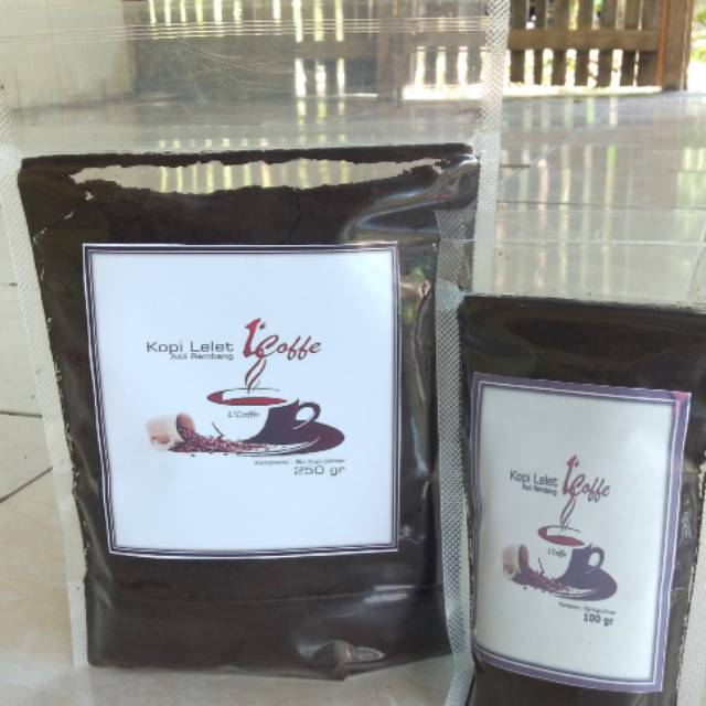 

Kopi lelet khas