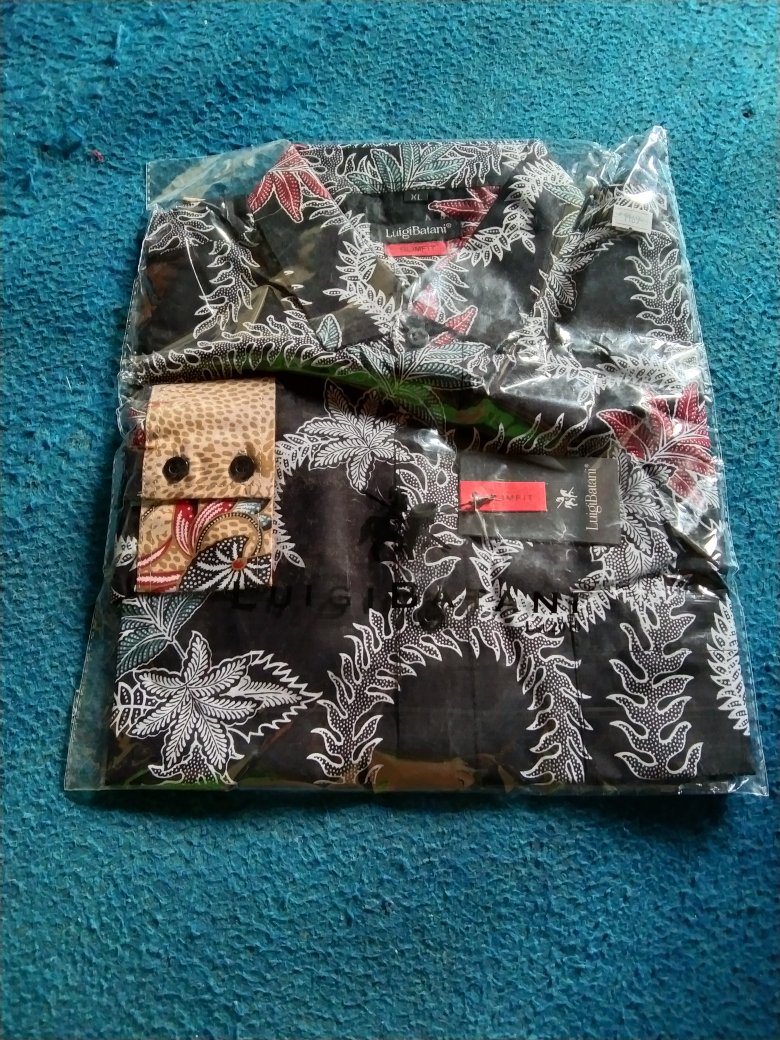 Baju Batik Pria Slim Fit Batik Pria Slim Fit Kemeja Batik Pria Luigibatani Lbl550