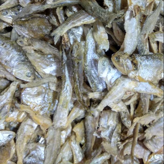 

Ikan asin sampah bilis Medan® 100% asli berat 500 gram