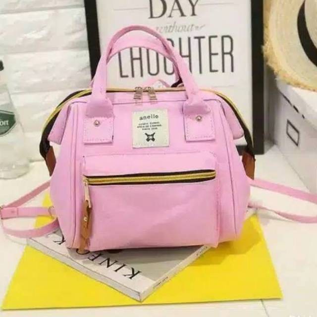 BANDARTASMURAHBANDUNG Tas slempang wanita anello mini polos