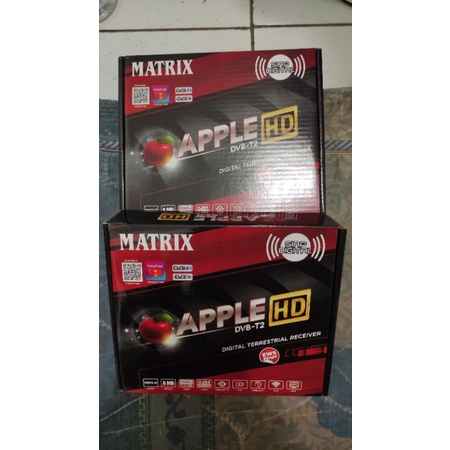 STB matrix apple merah DVB-T2