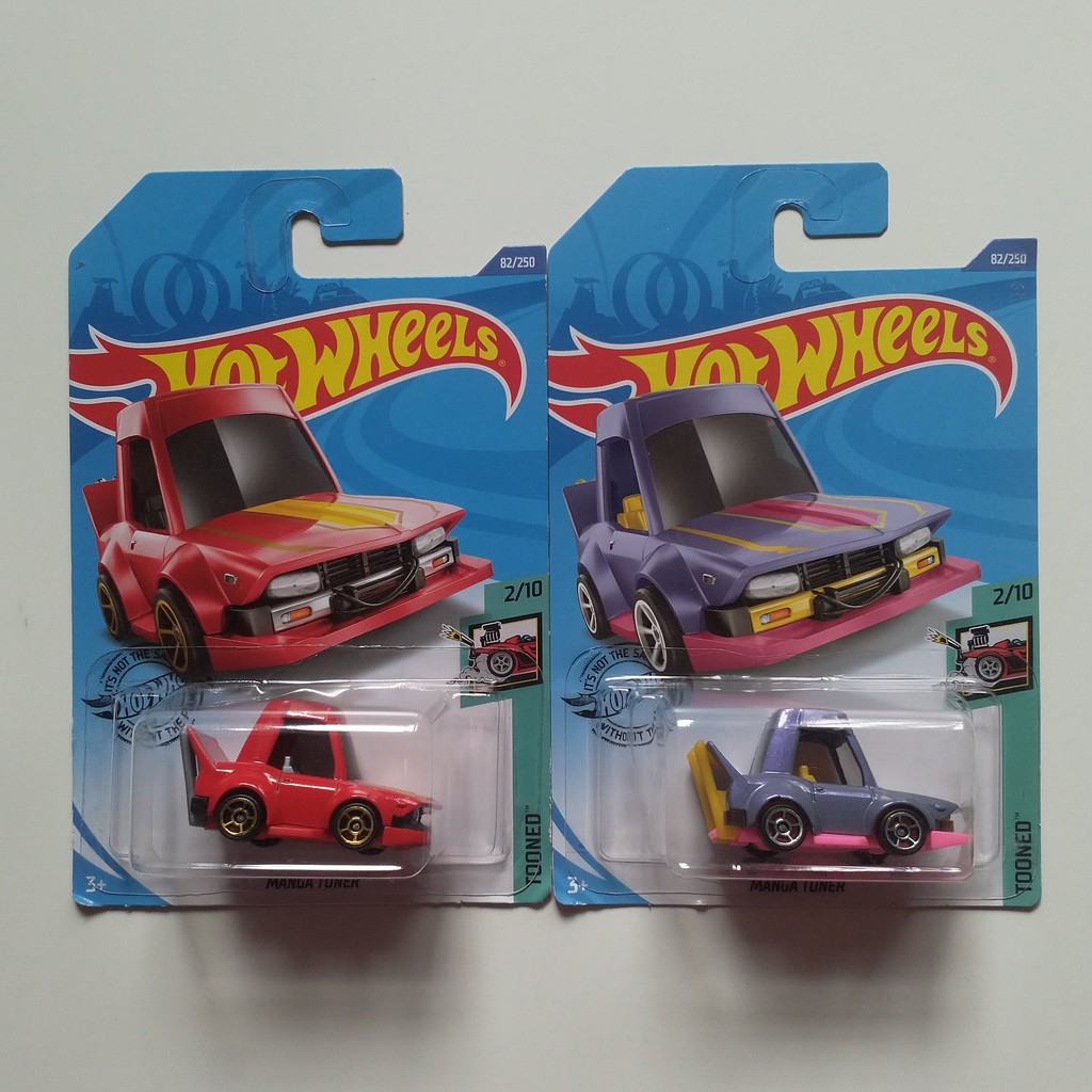 Diecast Hot Wheels Tooned Manga Tuner