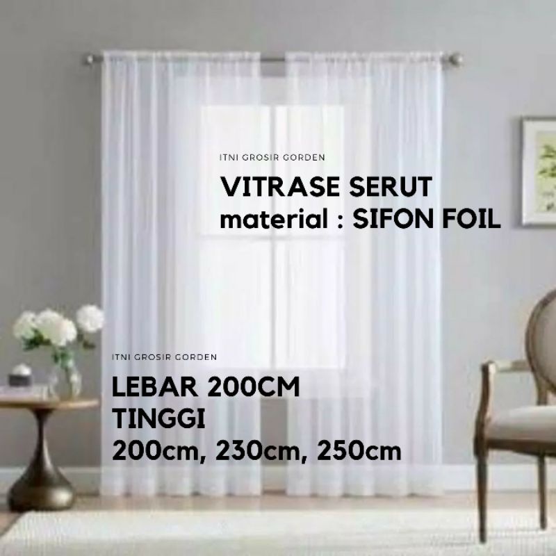 it.ni VITRASE POLOS SIFON FOIL IMPORT PREMIUM LEBAR 200cm