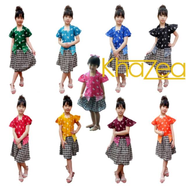 Kutubaru anak kebaya jumputan