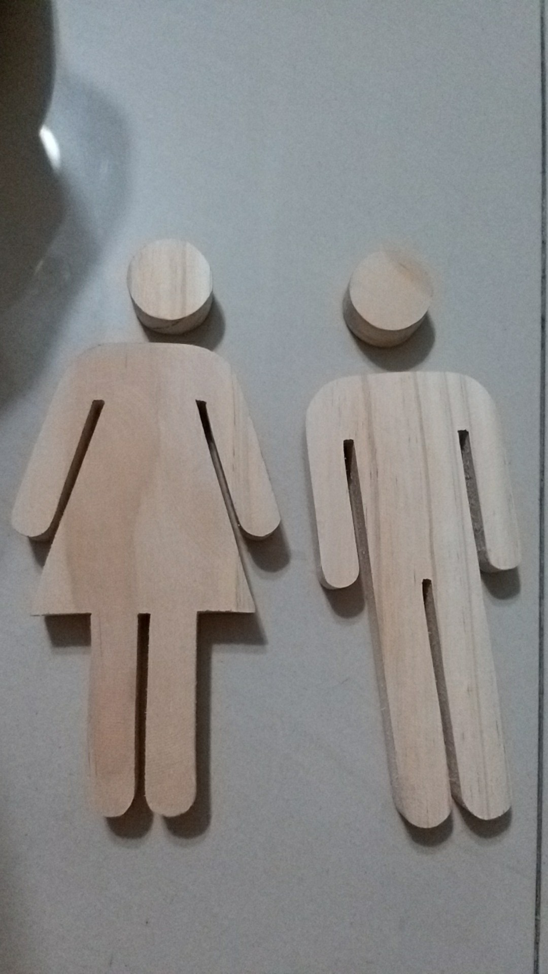Logo Pintu Toilet Sign System Wc