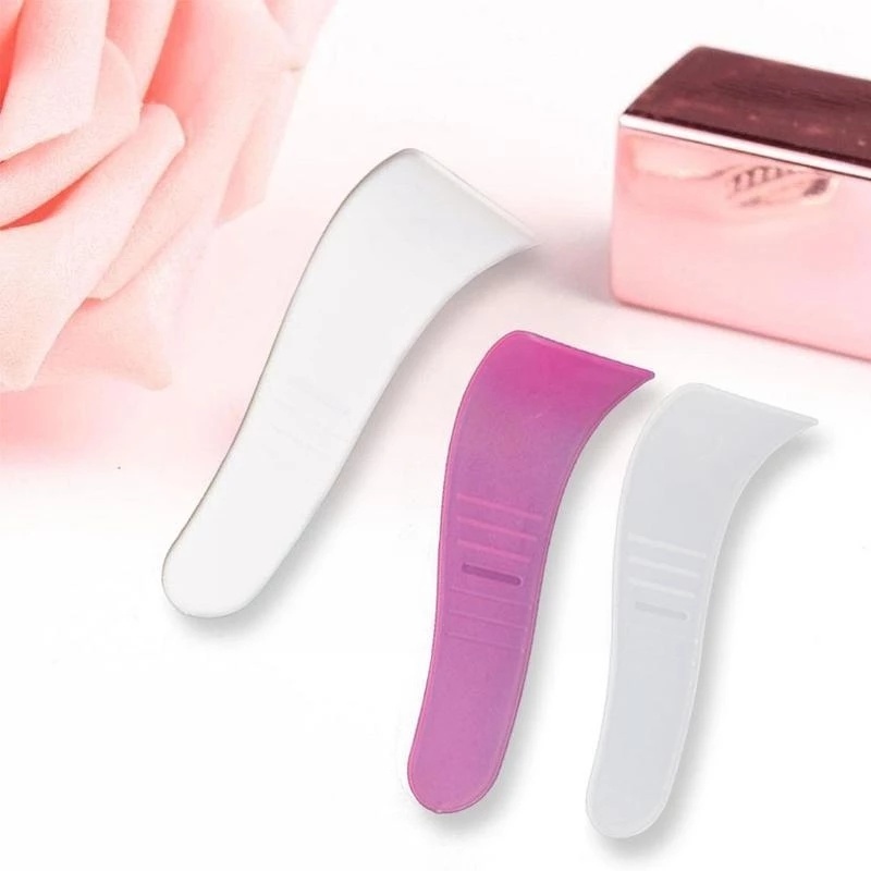 [Random Color][ 1PC Special Depilatory Scraper][ Mini Cosmetic Spatula Scraper][Remover Scoop][Makeup Mask Cream Spoon ]