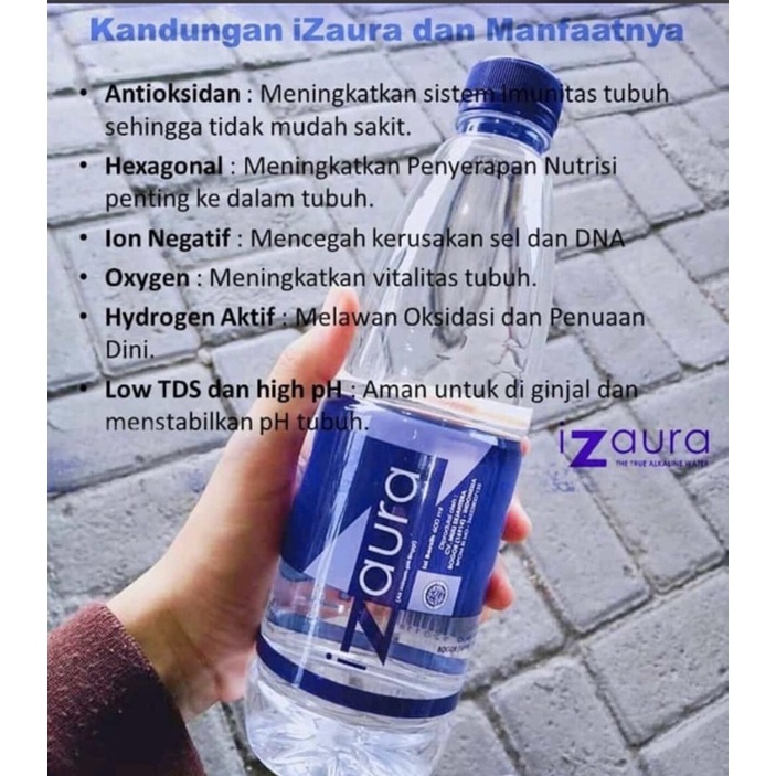 

Izaura alkali water satuan