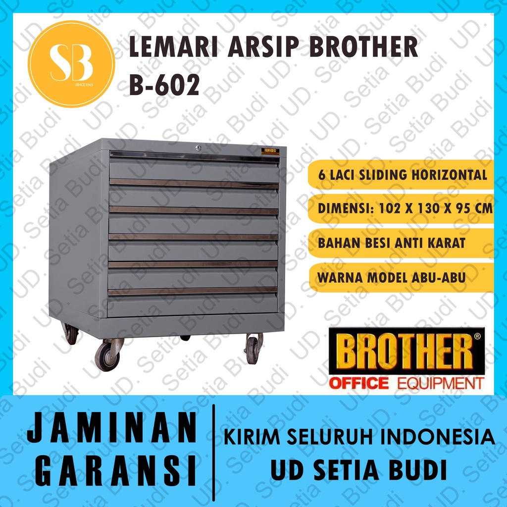 Filing Cabinet Lemari Arsip Brother B-602