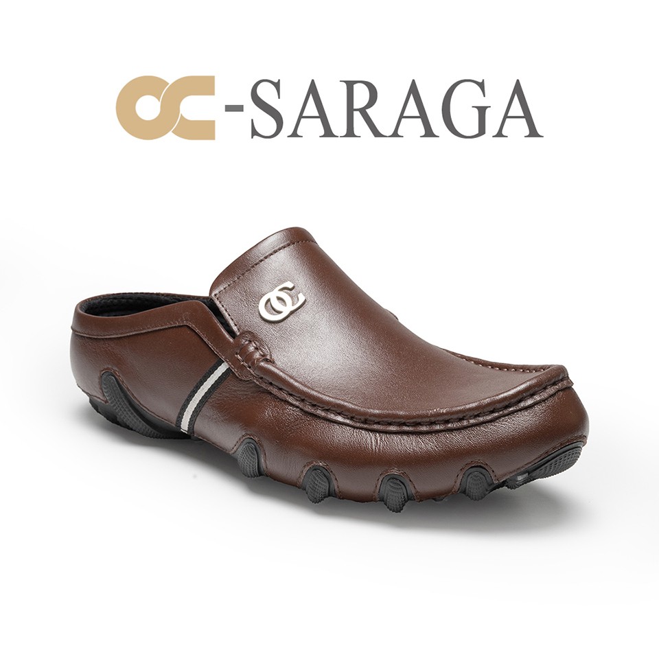 SEPATU SANDAL TUTONG KULIT OC-SARAGA