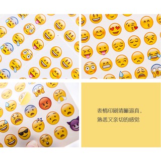 Instragam Stiker  Emoji  Smiley Face untuk  Buku Diari 