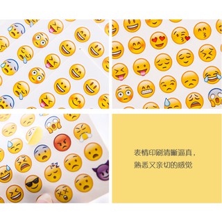 Instragam Stiker  Emoji  Smiley Face untuk Buku Diari 