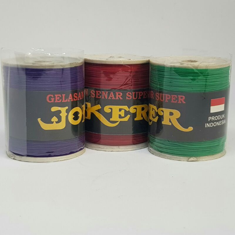 Tali Layang Layang Joker Ck Dan Tengahan Size 0 25 Tali Elastis Murah Bagus Berkualitas Shopee Indonesia