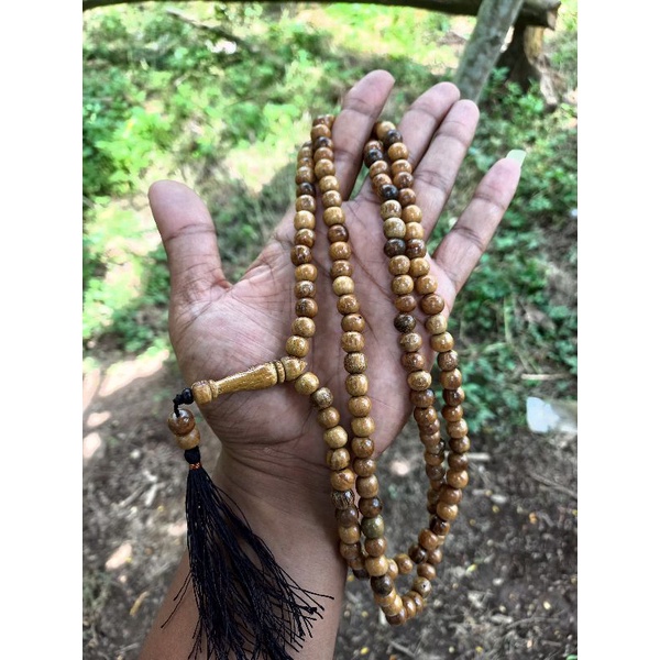 Tasbih kayu gaharu 129 butir tasbih gaharu wangi tasbih kayu gaharu asli tasbih gaharu original tasb