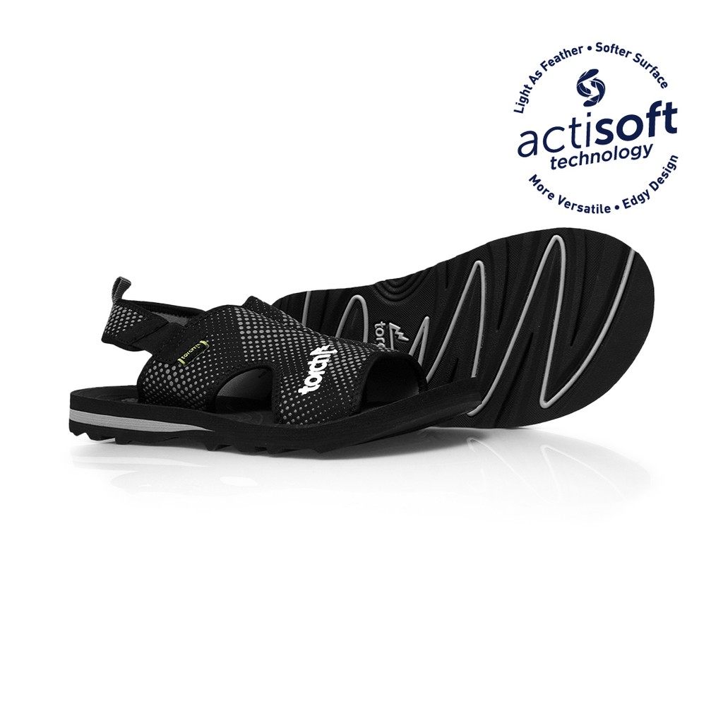Sandal Gunung Torch Bahama Pixel Black
