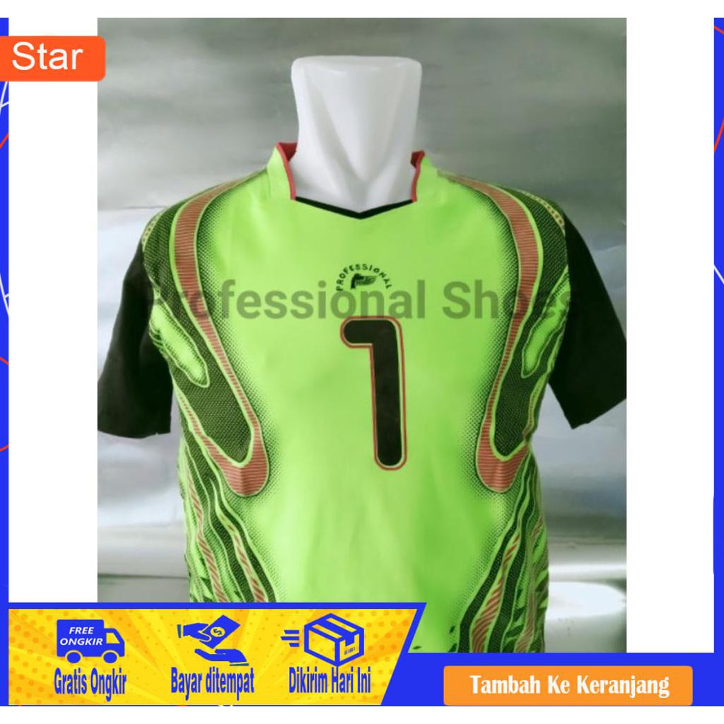 BAYAR DITEMPAT - KAOS TEAM VOLLEY PROFESSIONAL PROLIGA NEON GREEN ORIGINAL SERAGAM KOSTUM VOLI