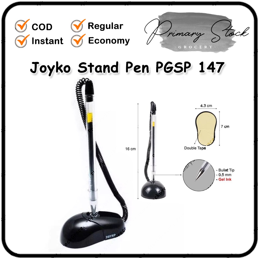 Pulpen Meja Joyko PSGP-147 Pen Stand Joyko PSGP 147 Bolpen Tali Pen Bulpen Stand Tempel Meja