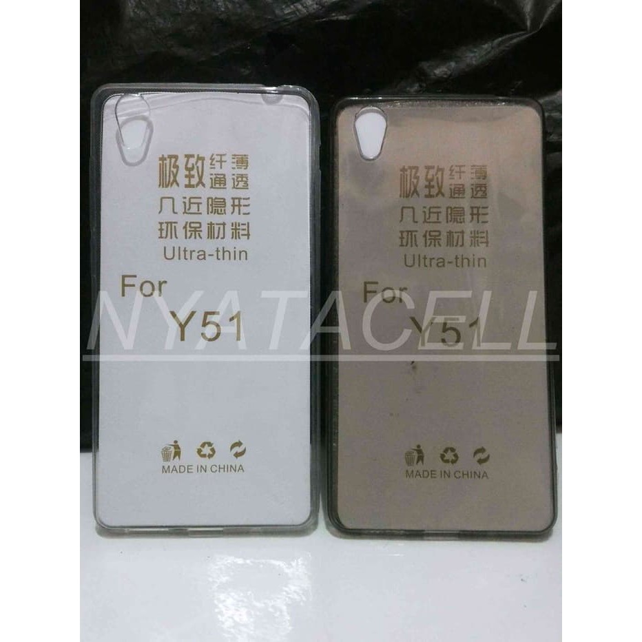 Case Ultrathin Vivo Y51L Y51 /Ultra Thin/Softcase/Casing/Slim/Cover dari aksesoris hp ku