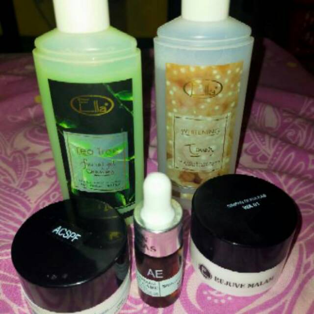 Ella skincare paket Lengkap
