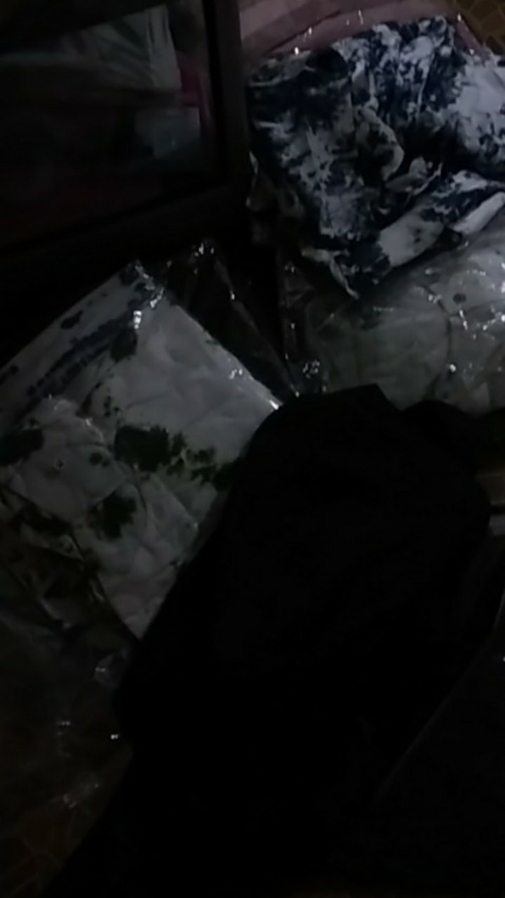 Gamis Batik Kombinasi Motif Seno