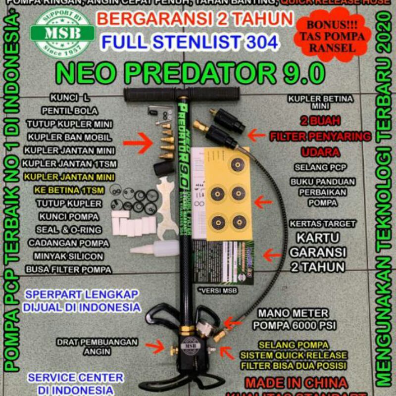 Kompa neo predator-Pompa predator-Pompa pcp-Kompa pcp