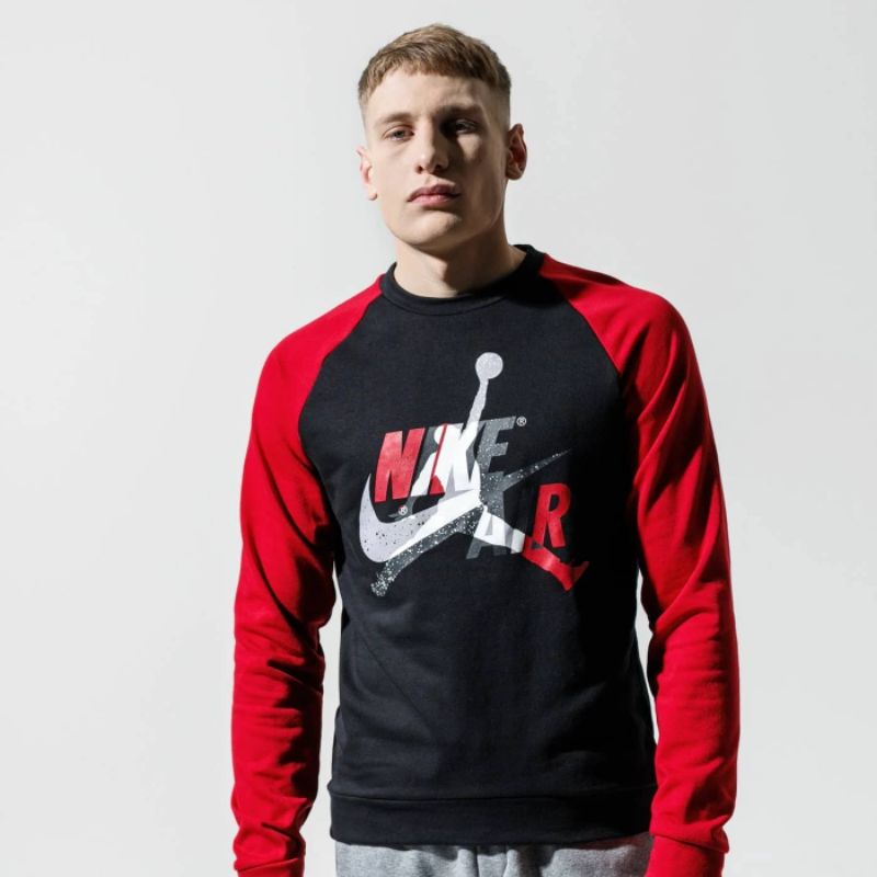 SWEATER JORDAN M J JUMPMAN CLASSICS FLEECE CREW